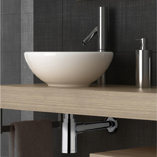 Siphon de lavabo en laiton - 20340 - Grandsire Paris - noir