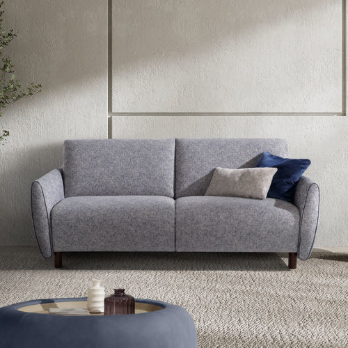 Canapé lit - Evelyn - SARTORIS by MAXDIVANI - contemporain / en tissu / gris