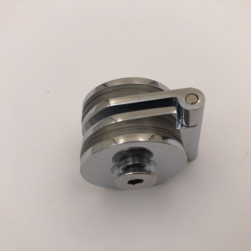 Charnière pour porte en verre - Foshan 1 Boat hardware Co. Ltd. - en laiton chromé / pour bateau / polie