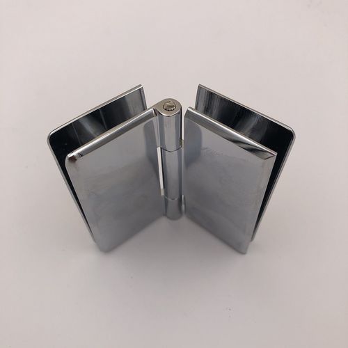 Charnière pour porte en verre - Foshan 1 Boat hardware Co. Ltd. - en laiton chromé / pour bateau / polie
