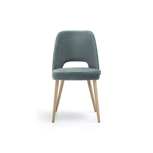 Chaise contemporaine - AXEL - TM Leader Contract - d'intérieur / en acier / en bois