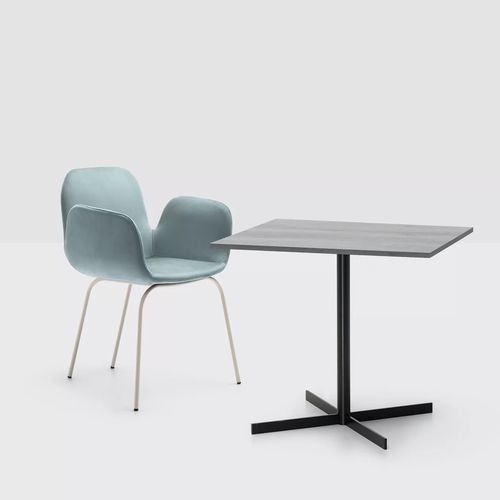 Chaise visiteur contemporaine - KIEL - TM Leader Contract - d'intérieur / en tissu / avec piètement en métal