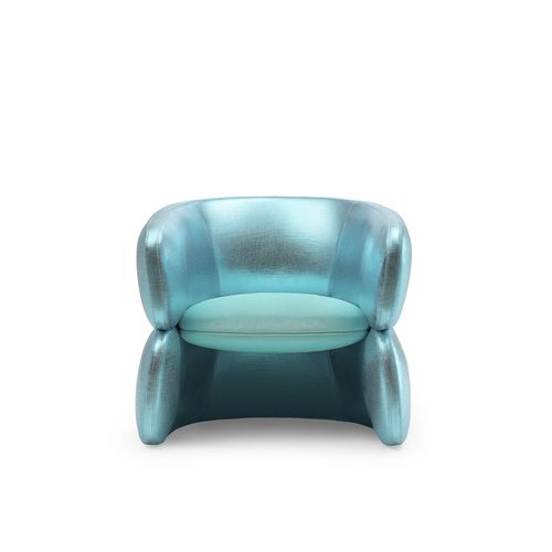 Fauteuil contemporain - CONRAD - TM Leader Contract - en tissu / bleu / professionnel