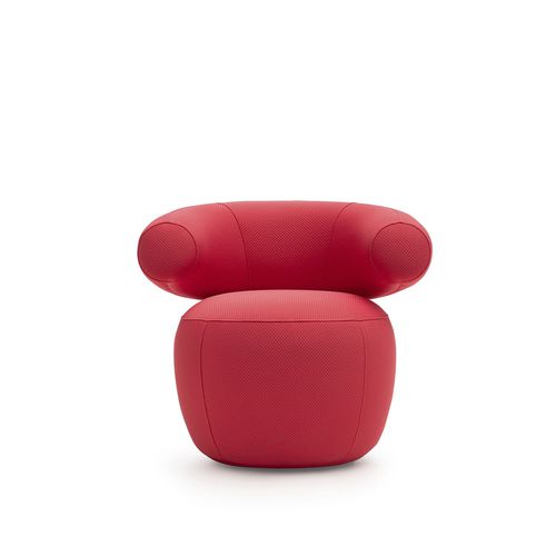 Fauteuil contemporain - DENVER - TM Leader Contract - en tissu / rouge / rose