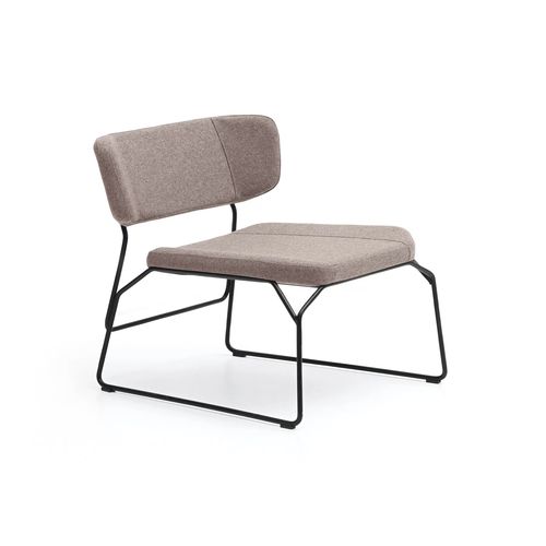 Fauteuil contemporain - JADE - TM Leader Contract - en tissu / en métal / personnalisable