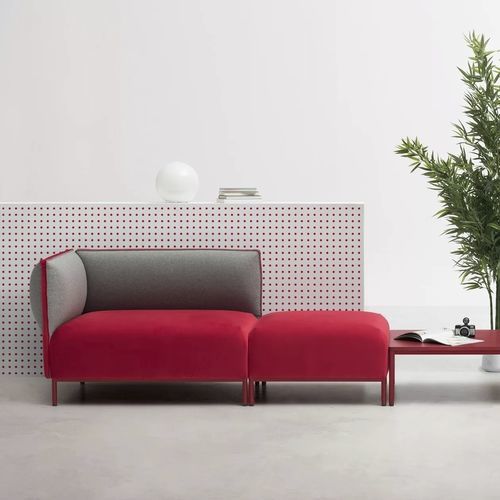 Canapé contemporain - PAD - TM Leader Contract - en tissu / modulable / gris