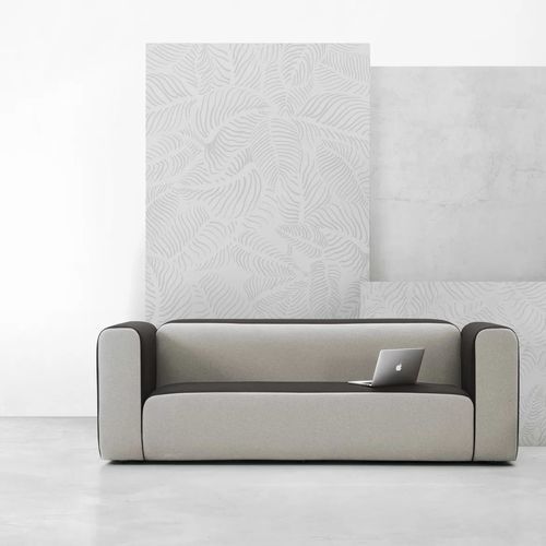 Canapé contemporain - SUSHI - TM Leader Contract - en tissu / modulable / gris