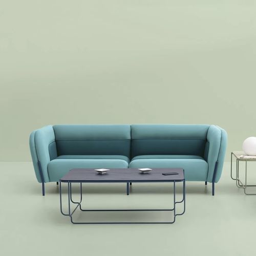 Canapé contemporain - SWAN - TM Leader Contract - en tissu / modulable / d'angle