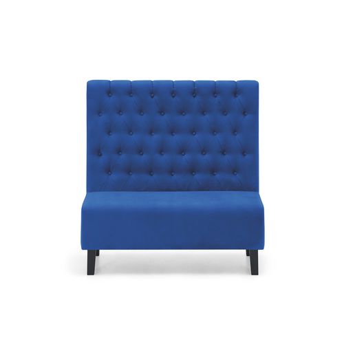 Banc contemporain - NOIR - TM Leader Contract - en bois massif / en tissu / sans dossier