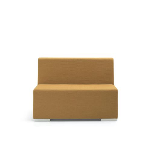 Banc contemporain - SAGA - TM Leader Contract - en bois massif / en tissu / sans dossier