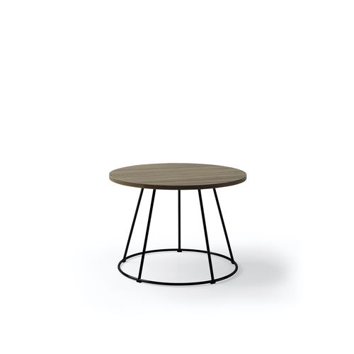 Table basse contemporaine - ARES - TM Leader Contract - en MDF / en mélaminé / avec piètement en métal
