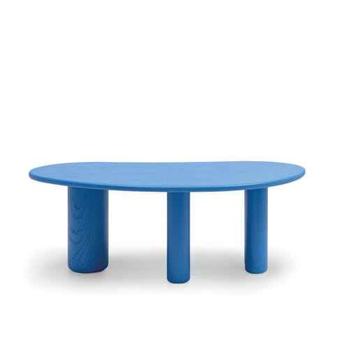 Table contemporaine - CELL - TM Leader Contract - en bois / avec piètement en bois / ovale