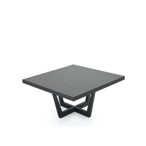 Table basse contemporaine - TOKEL - TM Leader Contract - en MDF / en bois massif / avec piètement en bois massif