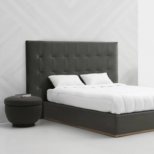 Tête de lit pour lit double - ELMA - TM Leader Contract - contemporaine / en tissu / MDF