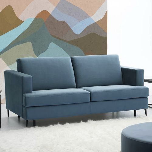 Canapé lit - JANN - TM Leader Contract - contemporain / en acier / gris
