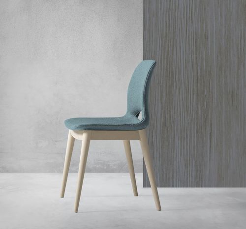 Chaise contemporaine - SEN - TM Leader Contract - d'intérieur / en polyuréthane / en tissu