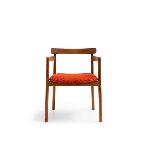 Chaise d'extérieur - LIGNE - TM Leader Contract - contemporaine / en tissu / en iroko