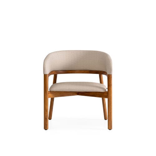 Fauteuil contemporain - MANUELA - TM Leader Contract - en tissu / en bois / tapissé