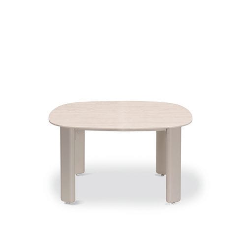 Table d'appoint d'extérieur - ELISE - TM Leader Contract - contemporaine / en bois / avec piètement en métal