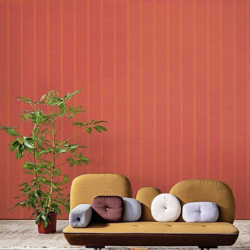 Papier peint contemporain - Righe a Righe - SPAGHETTIWALL - en fibre de cellulose / en textile non-tissé / à rayures