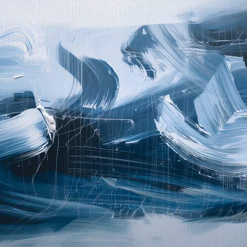 Papier peint contemporain - Raging Ocean - SPAGHETTIWALL - en fibre de cellulose / en textile non-tissé / à motif