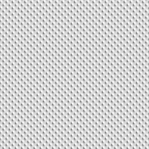 Papier peint contemporain - Dot Relief I - SPAGHETTIWALL - à motif / à effet dimensionnel / blanc