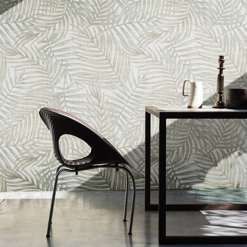 Papier peint contemporain - Felce - SPAGHETTIWALL - en fibre de cellulose / en textile non-tissé / à motif floral