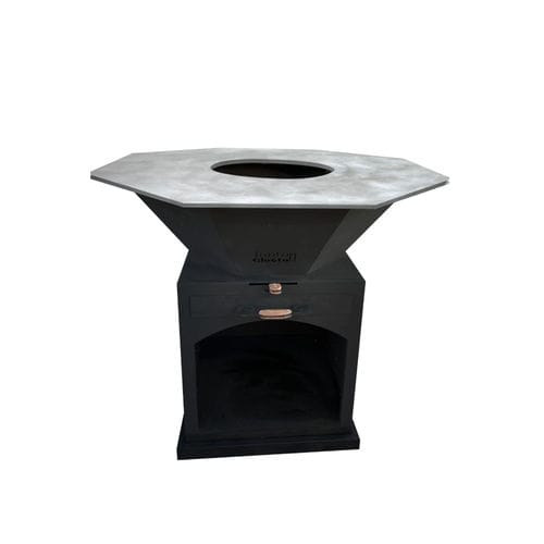 Brasero de jardin à bois - Auguste 1200 - FBC-TONTON GLOUTON - à charbon / en acier / autres formes