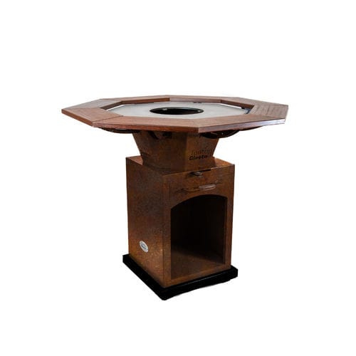 Brasero de jardin à bois - Fernand 800 - FBC-TONTON GLOUTON - à charbon / en acier corten / autres formes