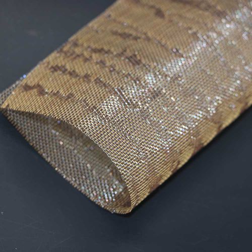 Toile métallique tissée en inox - QKTH2-22 - HEBEI JOINWIN ARCHITECTURAL DESIGN CO.,LTD - en bronze / en cuivre / pour agencement intérieur