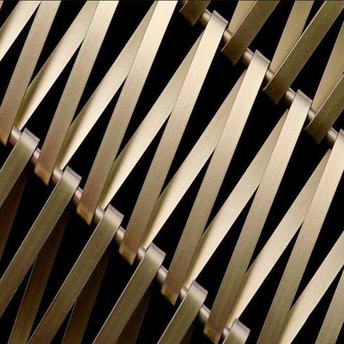 Maille métallique en inox - QKDCB-04 - HEBEI JOINWIN ARCHITECTURAL DESIGN CO.,LTD - architecturale / pour cloison / pour rideaux