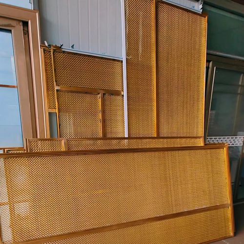 Maille métallique en acier inox - QKCWM-06 - HEBEI JOINWIN ARCHITECTURAL DESIGN CO.,LTD - en laiton / en cuivre / en aluminium
