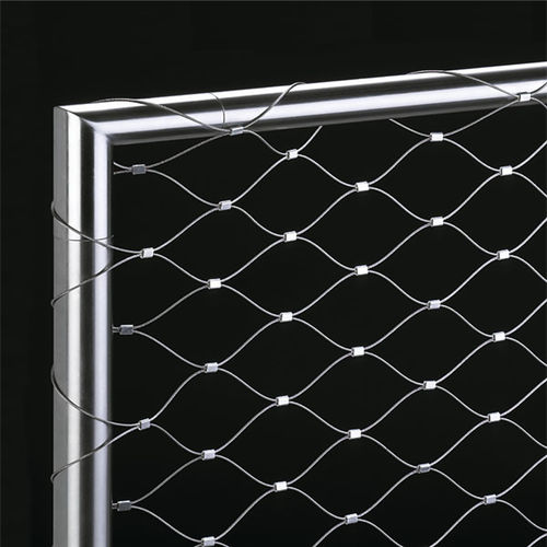 Maille métallique en acier inoxydable - QKSSRM-02 - HEBEI JOINWIN ARCHITECTURAL DESIGN CO.,LTD - pour garde-corps / pour clôture / pour façade ventilée