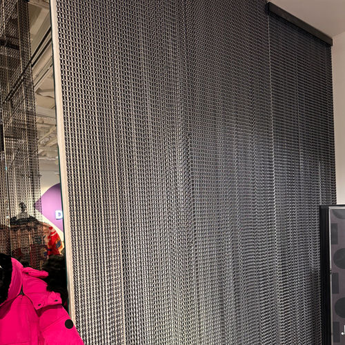 Rideau chaînette - QKCLC-08 Black-Gloss - HEBEI JOINWIN ARCHITECTURAL DESIGN CO.,LTD - uni / aluminium