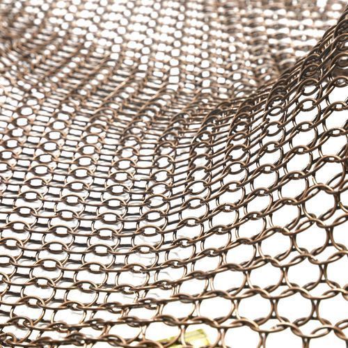 Maille métallique en inox - QKRMC-02 - HEBEI JOINWIN ARCHITECTURAL DESIGN CO.,LTD - en cuivre / de cuivre / en aluminium