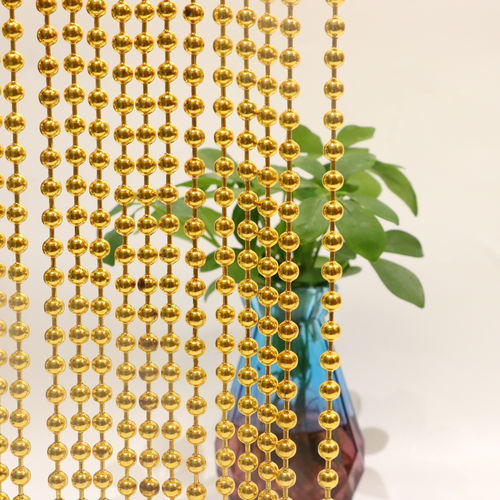 Rideau uni - Metal Bead Curtain - HEBEI JOINWIN ARCHITECTURAL DESIGN CO.,LTD - en métal / aluminium / en inox