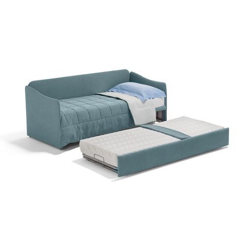Canapé avec lit gigogne - Duplex - MARIANO FARRUGIA - contemporain / en tissu / avec accoudoirs