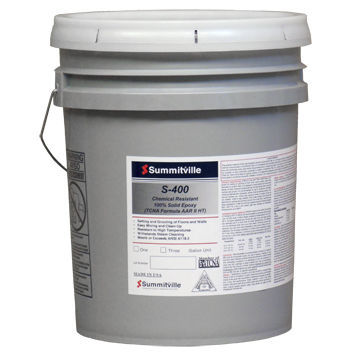 Mortier de masticage - S-400 - Summitville Tiles Inc. - pour béton / époxy / de ciment