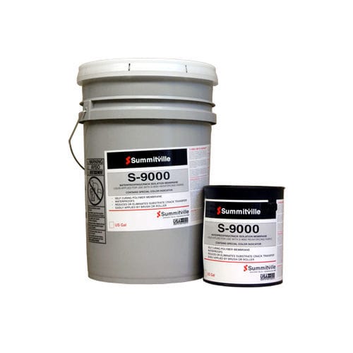 Primaire étanche - S-9000 - Summitville Tiles Inc. - pour ciment / époxy / latex