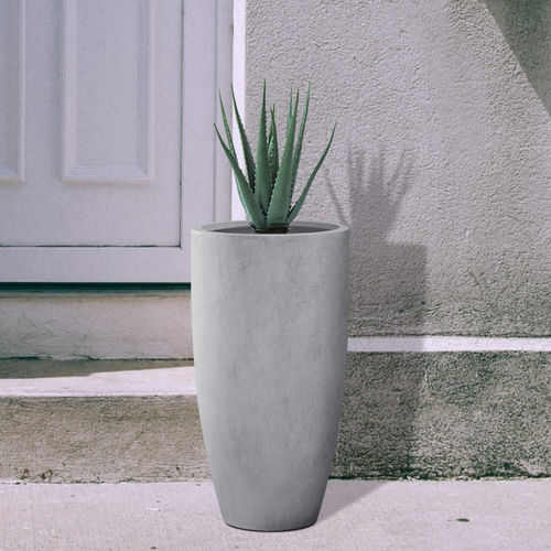 Pot de jardin en fibre de verre - RC-1009 - Guangdong Ronglin New Material technology .Co.,Ltd - en béton / rond / résistant aux UV