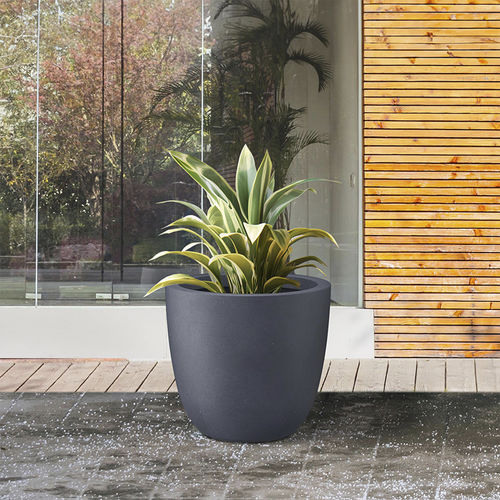Jardinière en fibre de verre - RC-1001 - Guangdong Ronglin New Material technology .Co.,Ltd - en béton / ronde / sur mesure