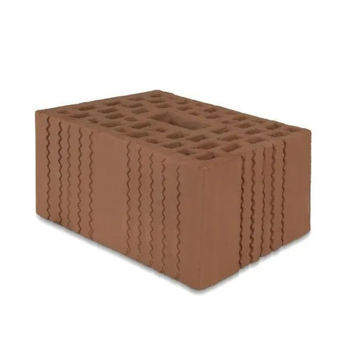 Brique pour maçonnerie - Terraforma® 3 DF - Ziegelei Götz - creuse / à relief / couleur terracotta