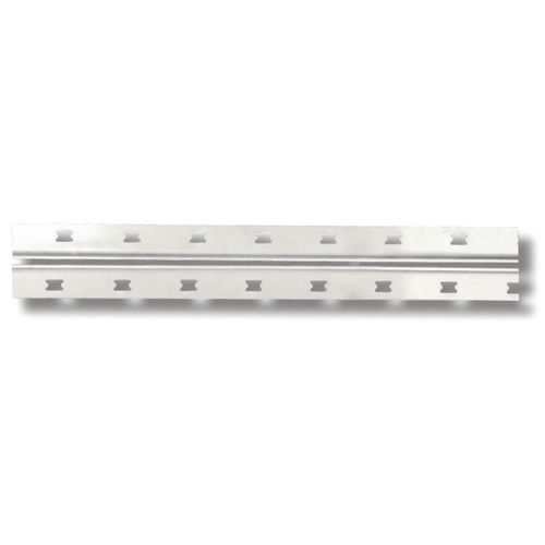 Profilé de finition en inox - Vibroser - pour carrelage / de section rectangulaire / argenté