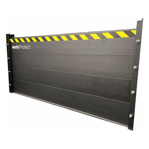 Barrière anti-inondation - Vertu-Protect - fixe / en acier / en aluminium