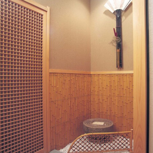 Panneau décoratif mural - A Series - TAKEROKU Co.,Ltd - en bambou / aspect bois / beige