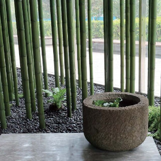 Séparateur d'espace en bambou - A Series - TAKEROKU Co.,Ltd - d'extérieur