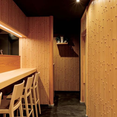 Panneau décoratif mural - B Series - TAKEROKU Co.,Ltd - en bambou / aspect bois / beige