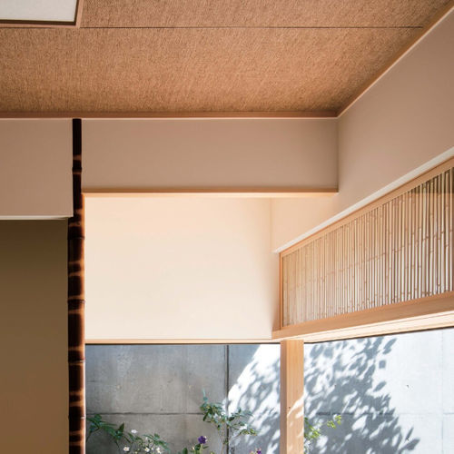 Plafond en bambou - B Series - TAKEROKU Co.,Ltd - en lames / d'intérieur / d'extérieur