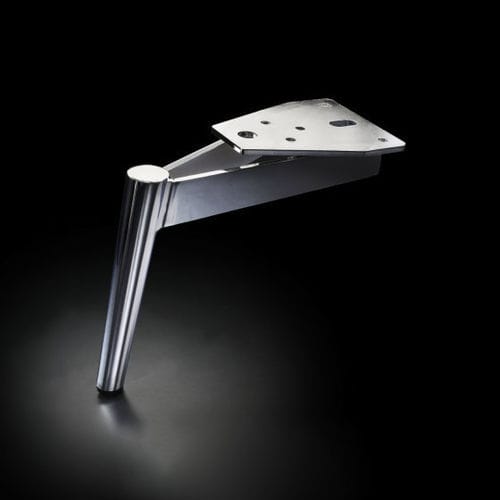 Pied de meuble en fer - AL047 - ZHUOKAI TECHNOLOGY - argenté / blanc / doré