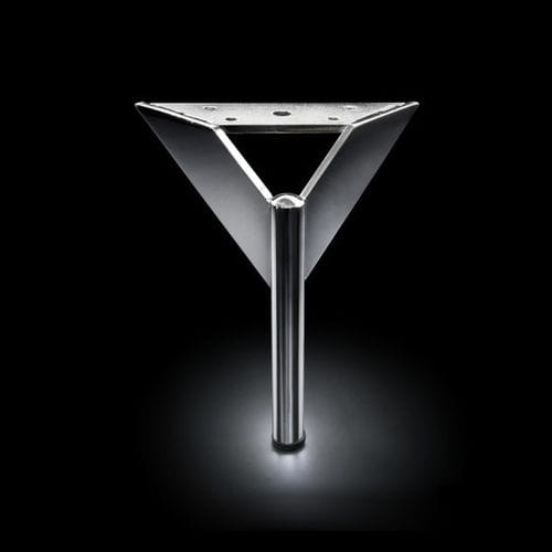 Pied de meuble en métal - AC074 - ZHUOKAI TECHNOLOGY - argenté / blanc / doré